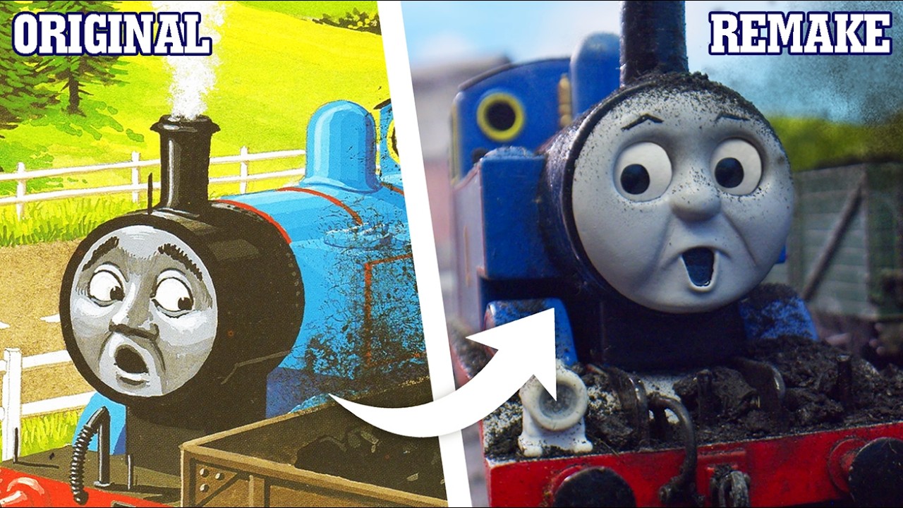 Thomas, Percy and the Coal REMAKE with Miniature Models - Thomas & Friends OO/HO
