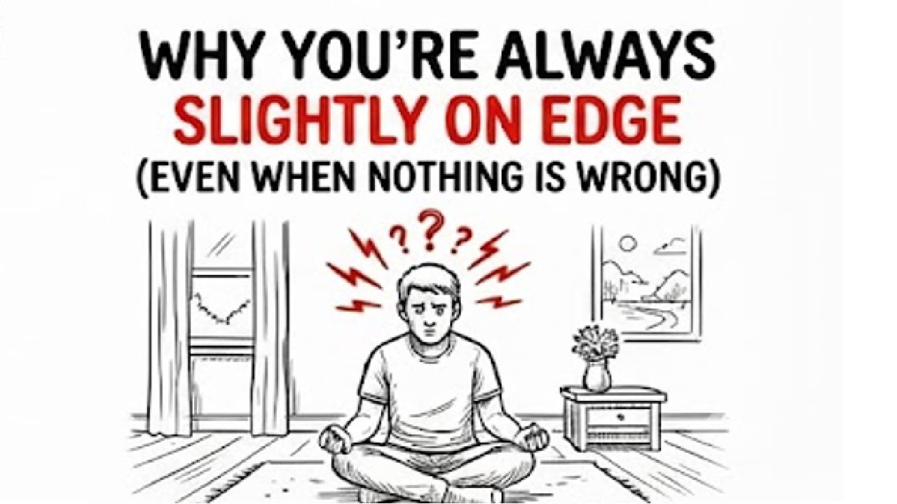 Why Your Mind Stays On Edge Even When Nothing Is Wrong