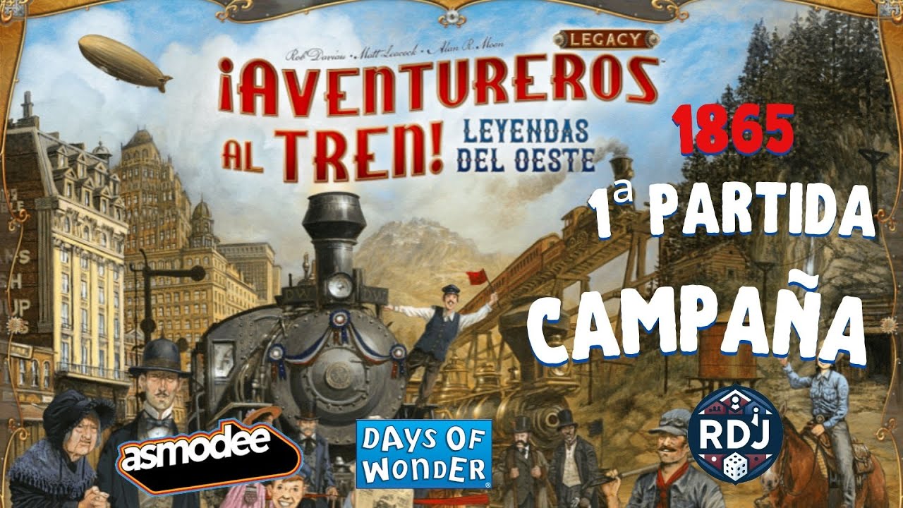 Aventureros al Tren: Leyendas del Oeste Legacy | Partida 1 completa