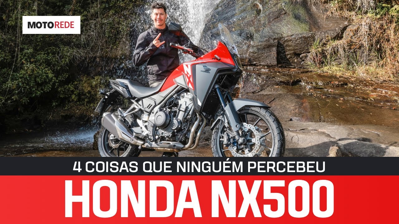 Honda NX500: 4 Coisas Que NINGUÉM percebeu e Avalição Onboard