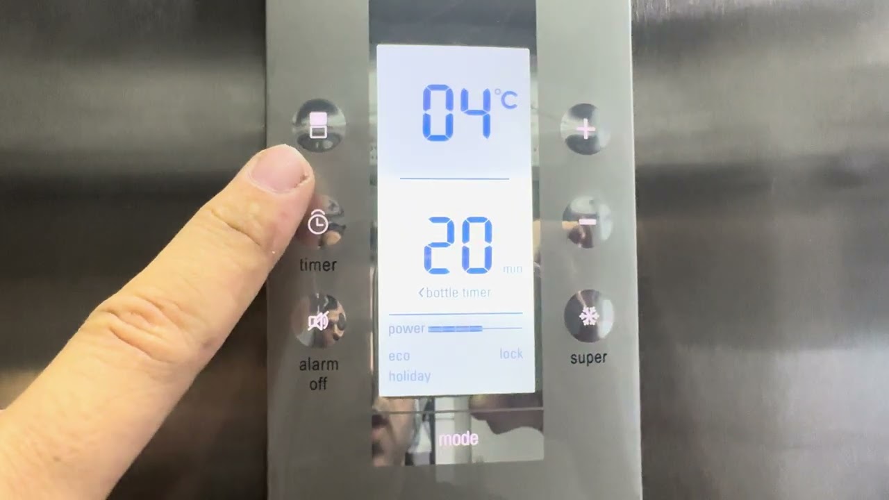 Bosch Buzdolabı Derece Ayarı Nasıl yapılır? Alarm Tuşu Süper mod ve Holiday modu nasıl ayarlanır?