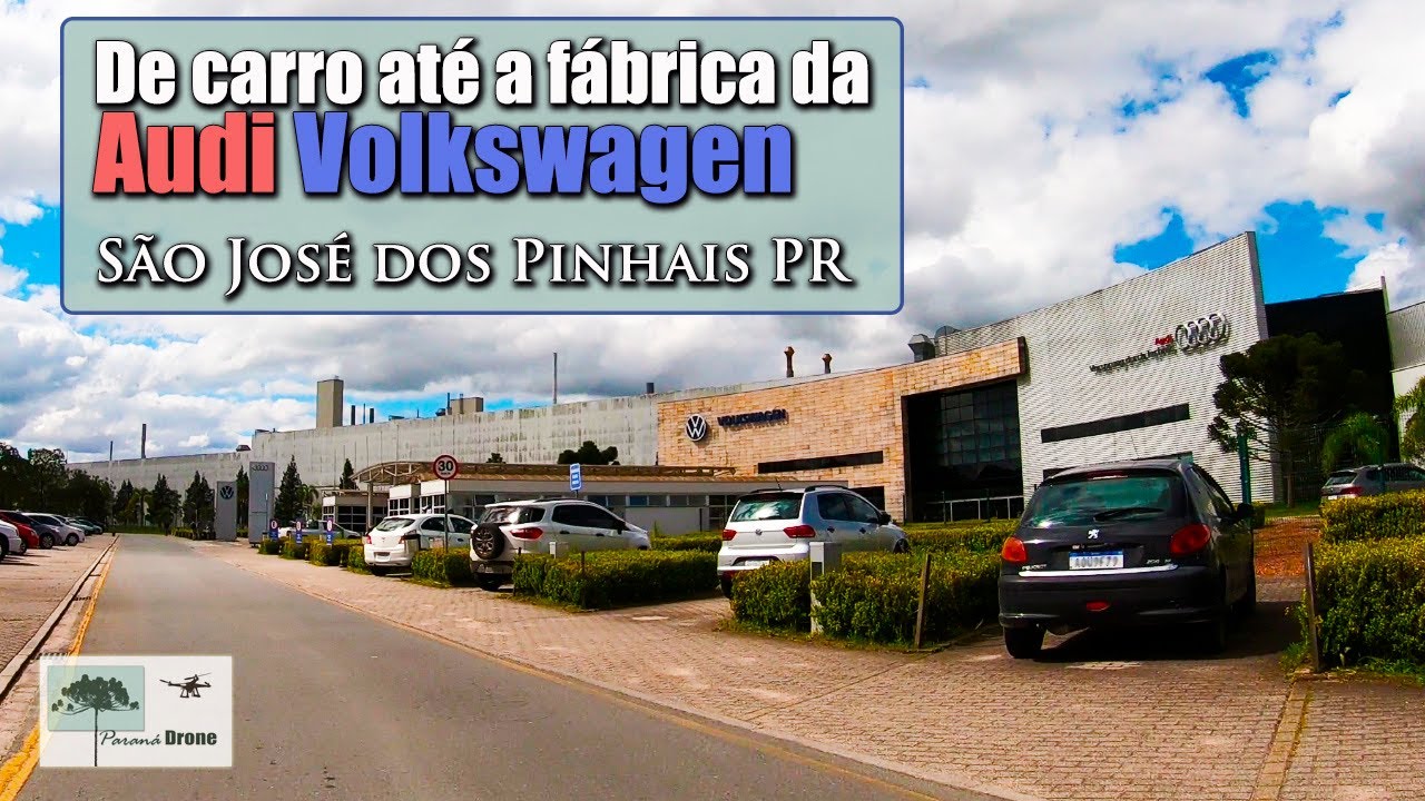 De carro até a fábrica da Audi Volkswagen em São José dos Pinhais PR #gopro #saojosedospinhais