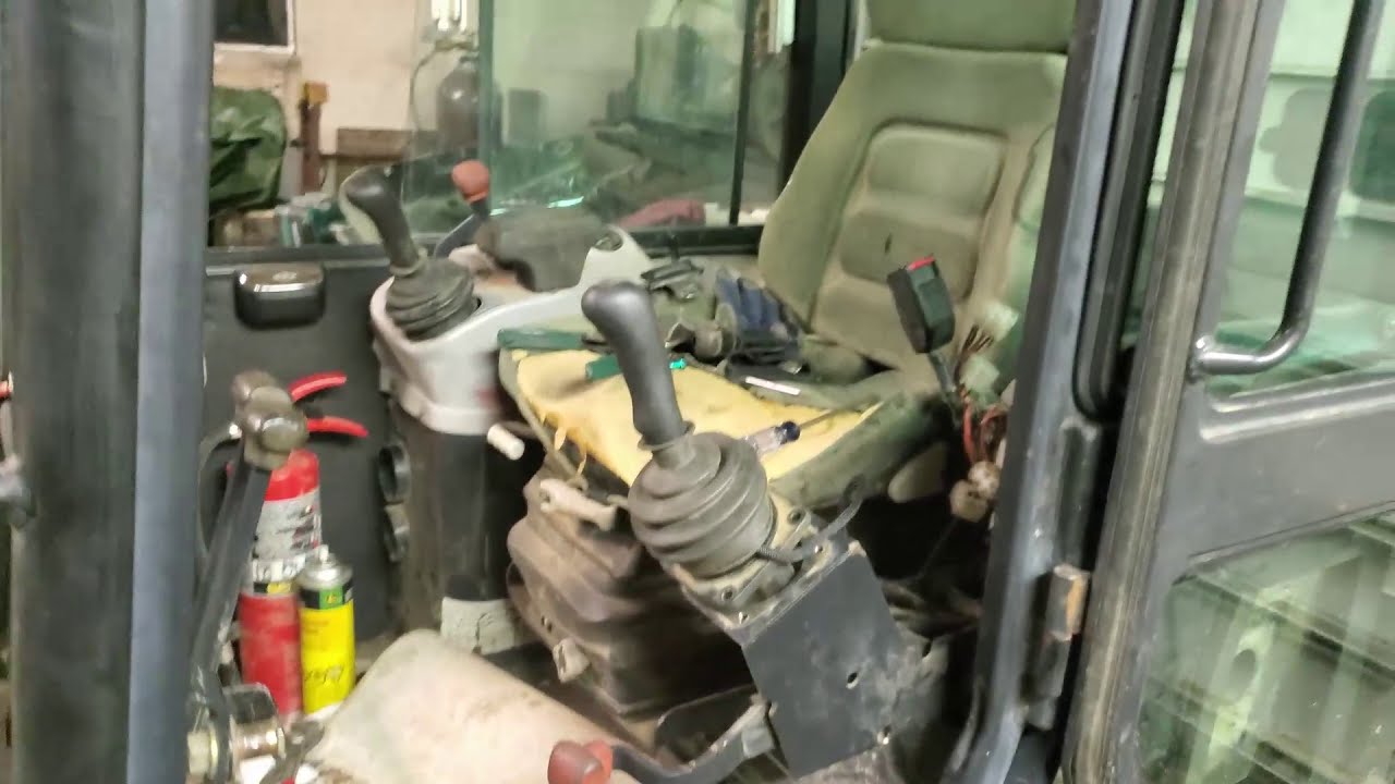 Mini Excavator Cab Repair