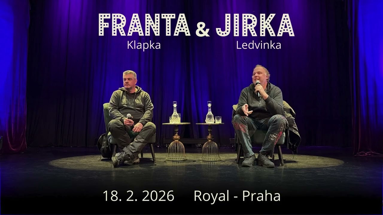 Franta Klapka a Jirka Ledvinka v Royal Theatre, Praha, 18. 2. 2026