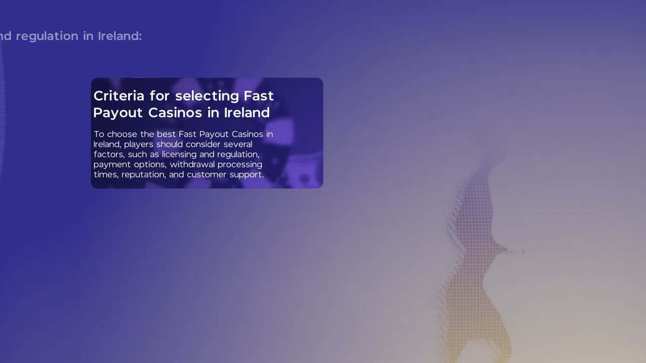 Ireland Fast Payout Casinos
