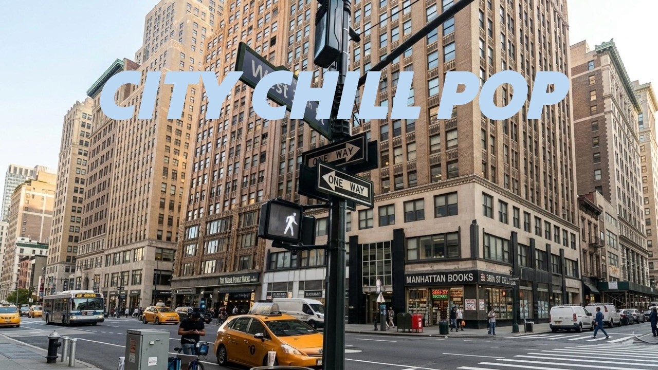 【Playlist】聞くだけでニューヨーク気分になるChill Pop｜Chill NewYork｜作業BGM｜Work BGM｜Cafe BGM