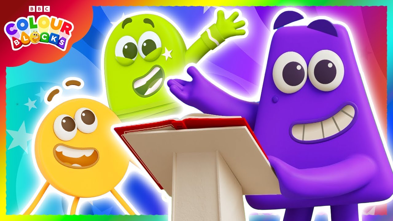 ¡Colores en otros idiomas, fácil! 🌈 | Niños aprenden colores | Colourblocks