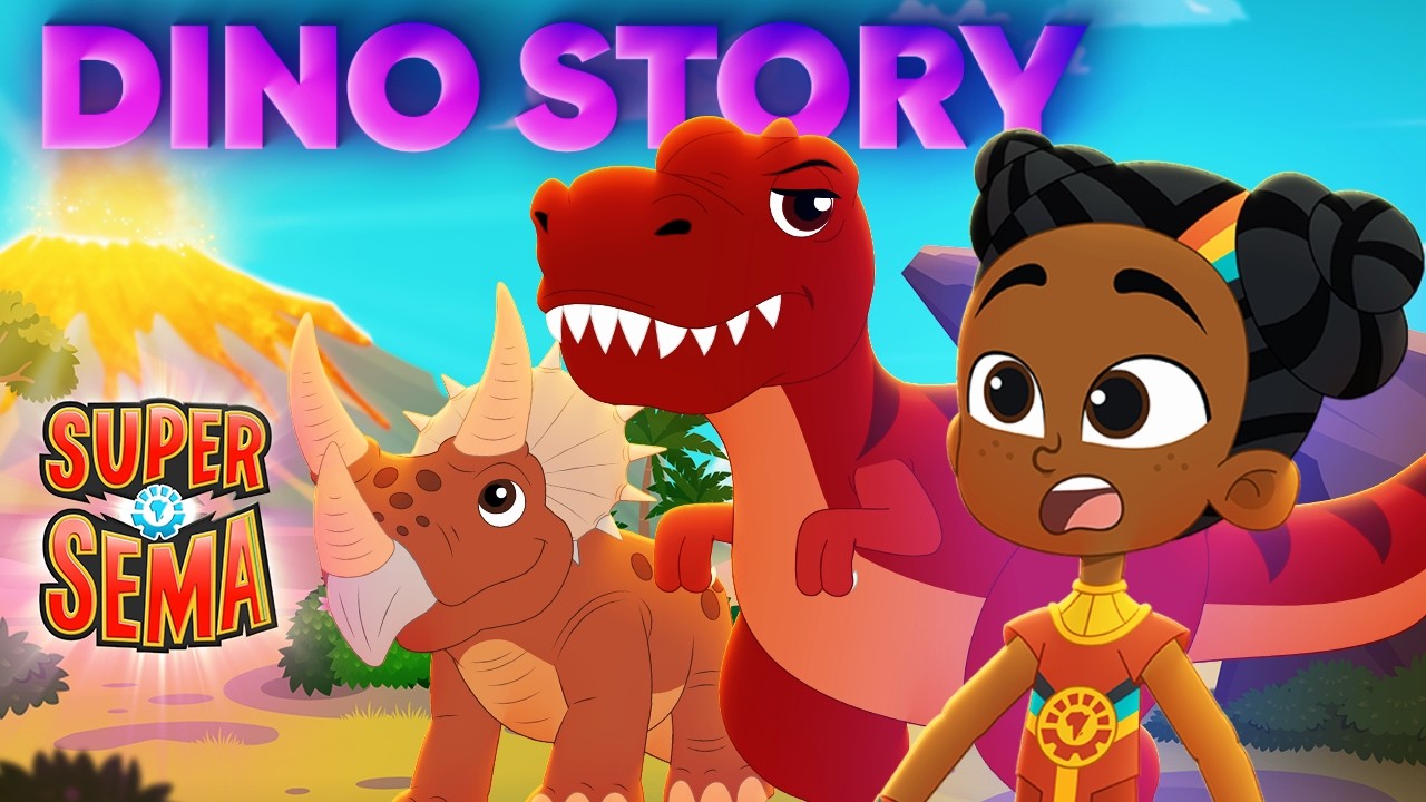 Tiny Dinosaurs | Super Sema - Cartoons for Kids