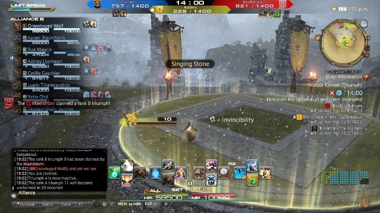 FFXIV: Frontlines-Great Turnaround Victory [Worqor Chirteh (Triumph) ]