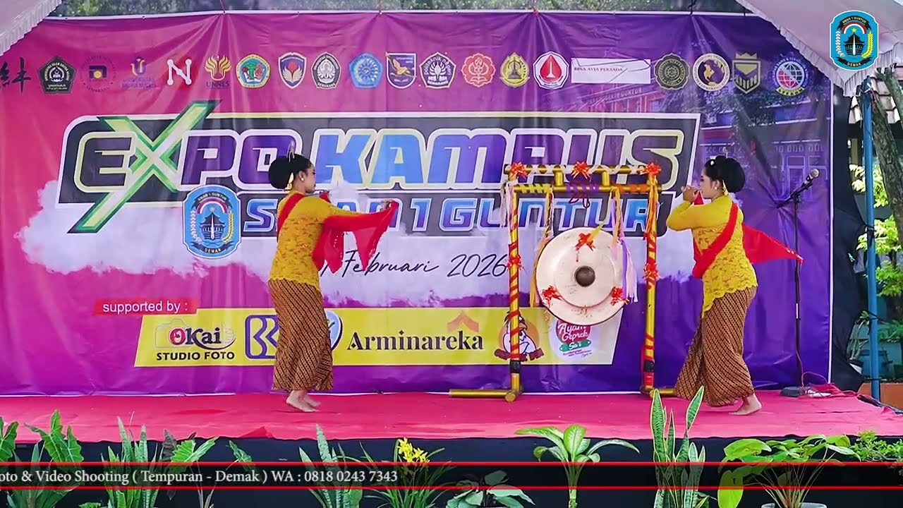 FULL VIEW TARI GAMBYONG EXPO KAMPUS SMAN 1 GUNTUR