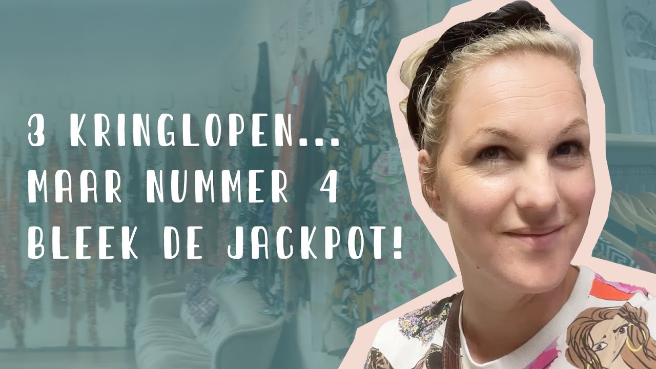 Ik ging voor 3 kringlopen… maar de 4e... wat een mazzel!
