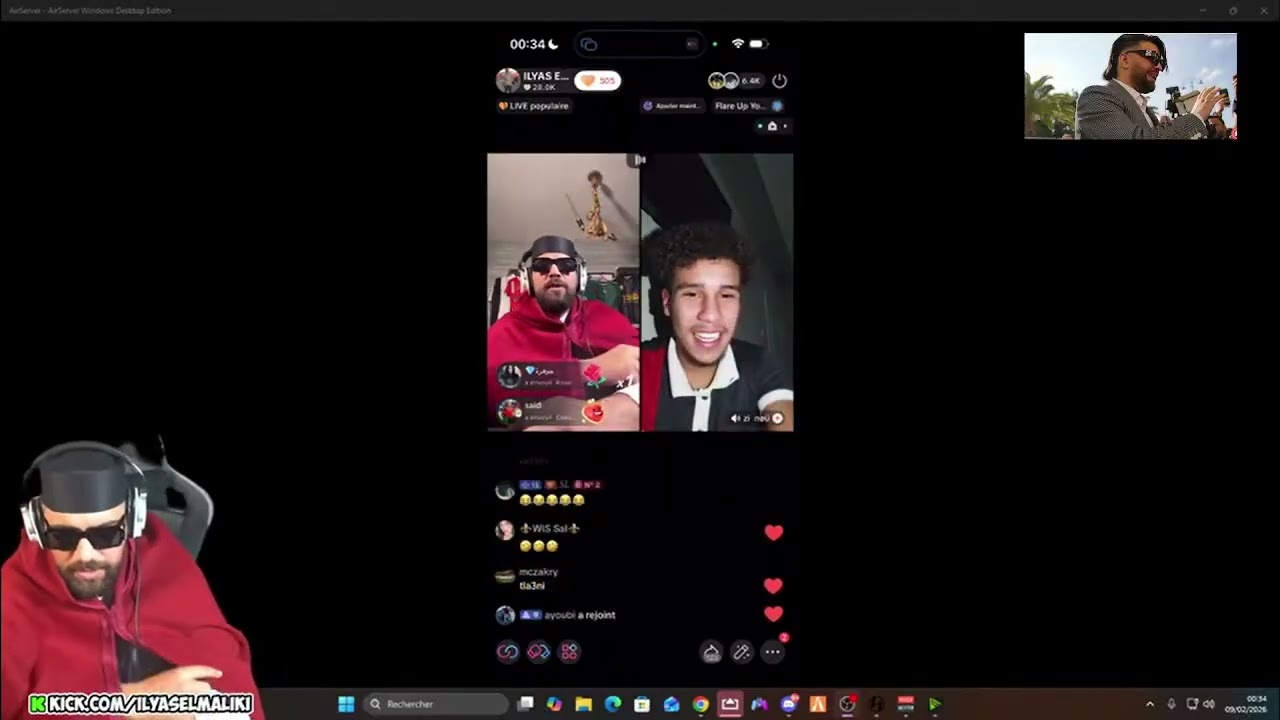 Live kick ilyas el malki stream kick