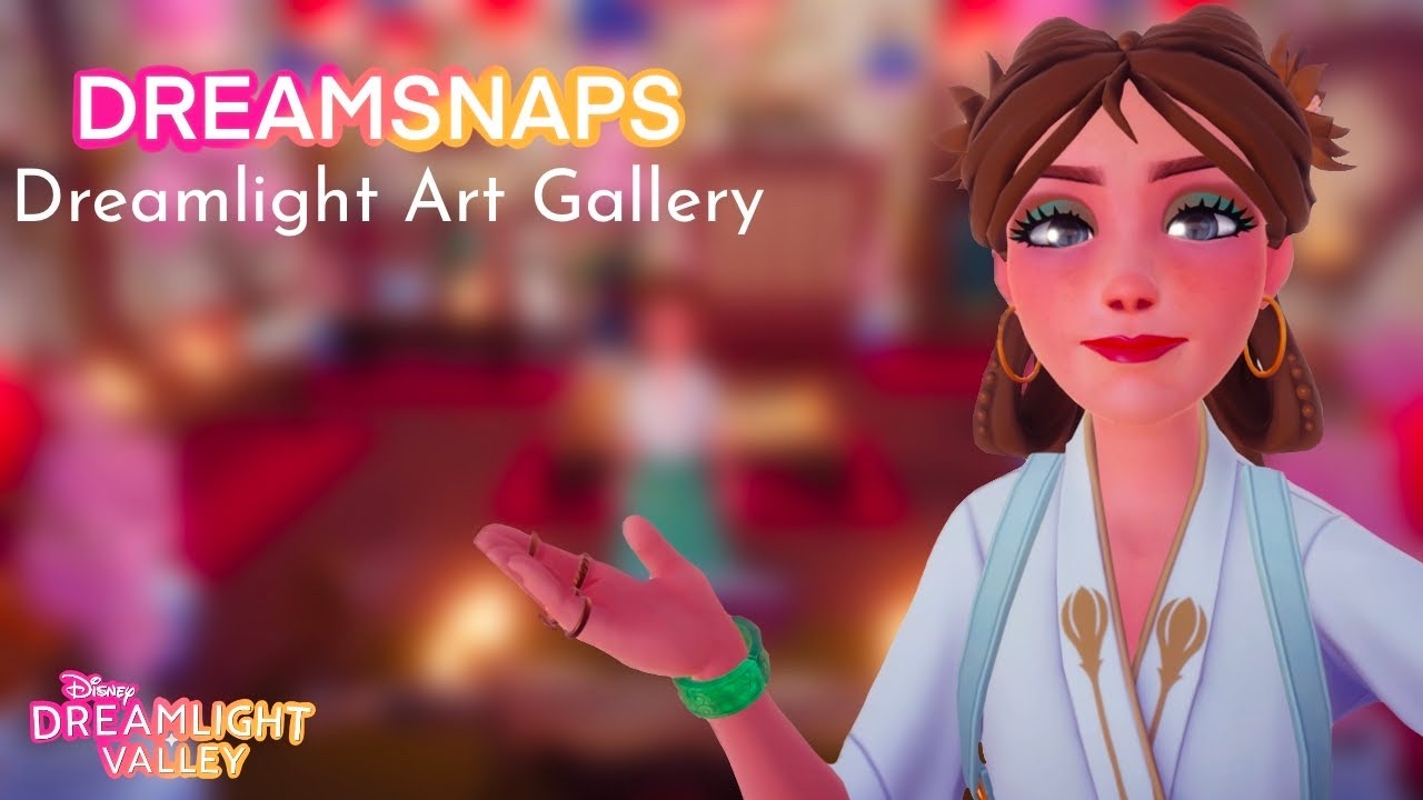 Let's build my DREAMSNAP | Dreamlight Art Gallery | Disney Dreamlight Valley