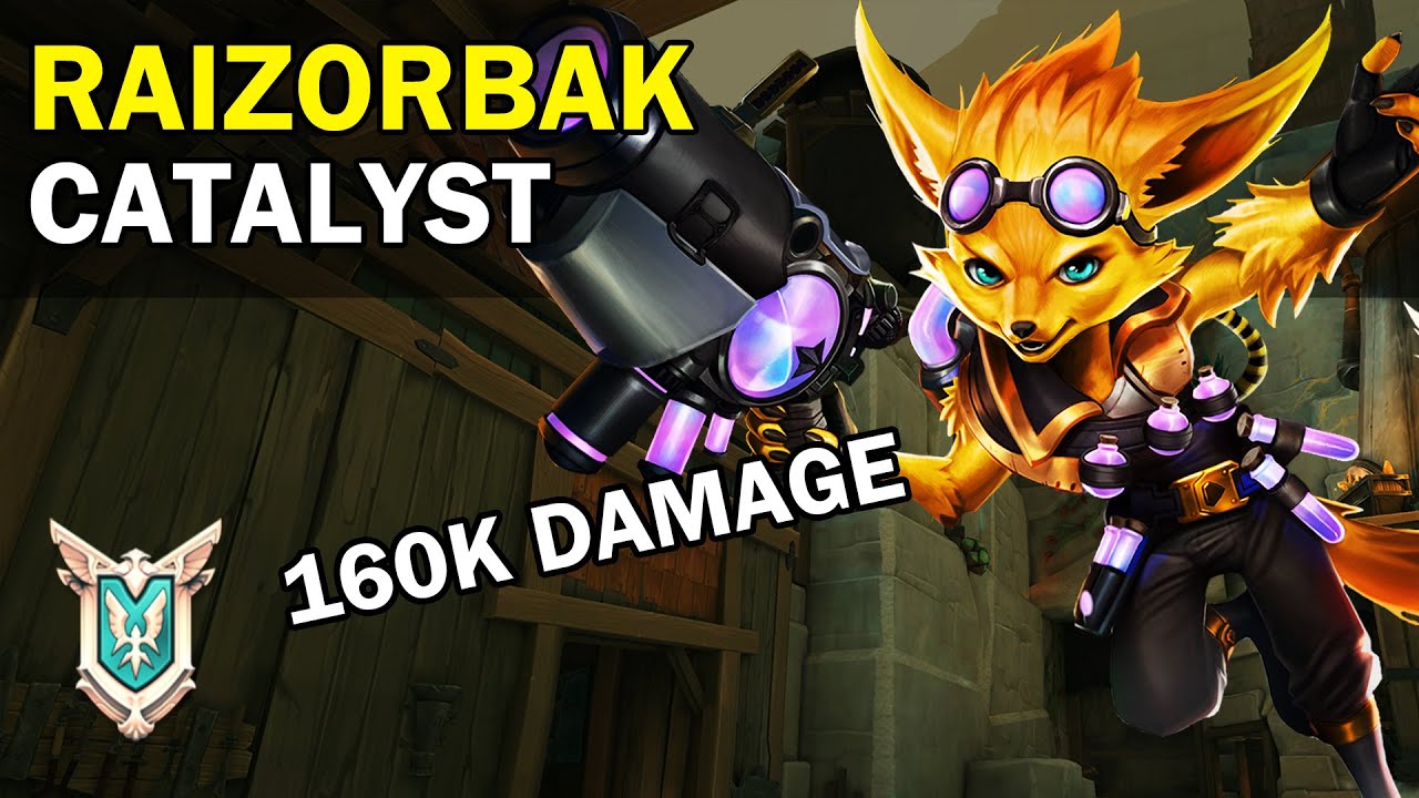 160K Damage Raizorbak Pip Paladins Competitive (Master) CATALYST