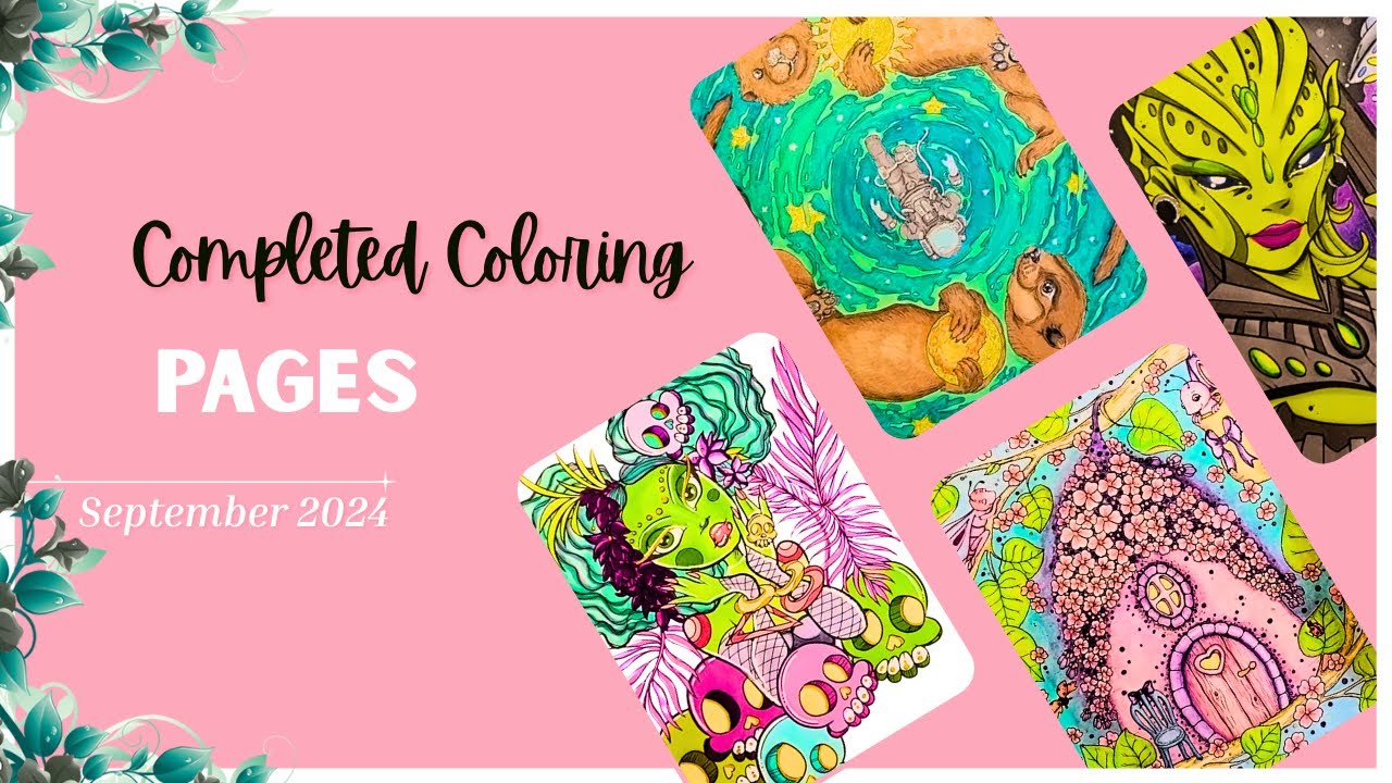 My September Coloring Adventures REVEALED