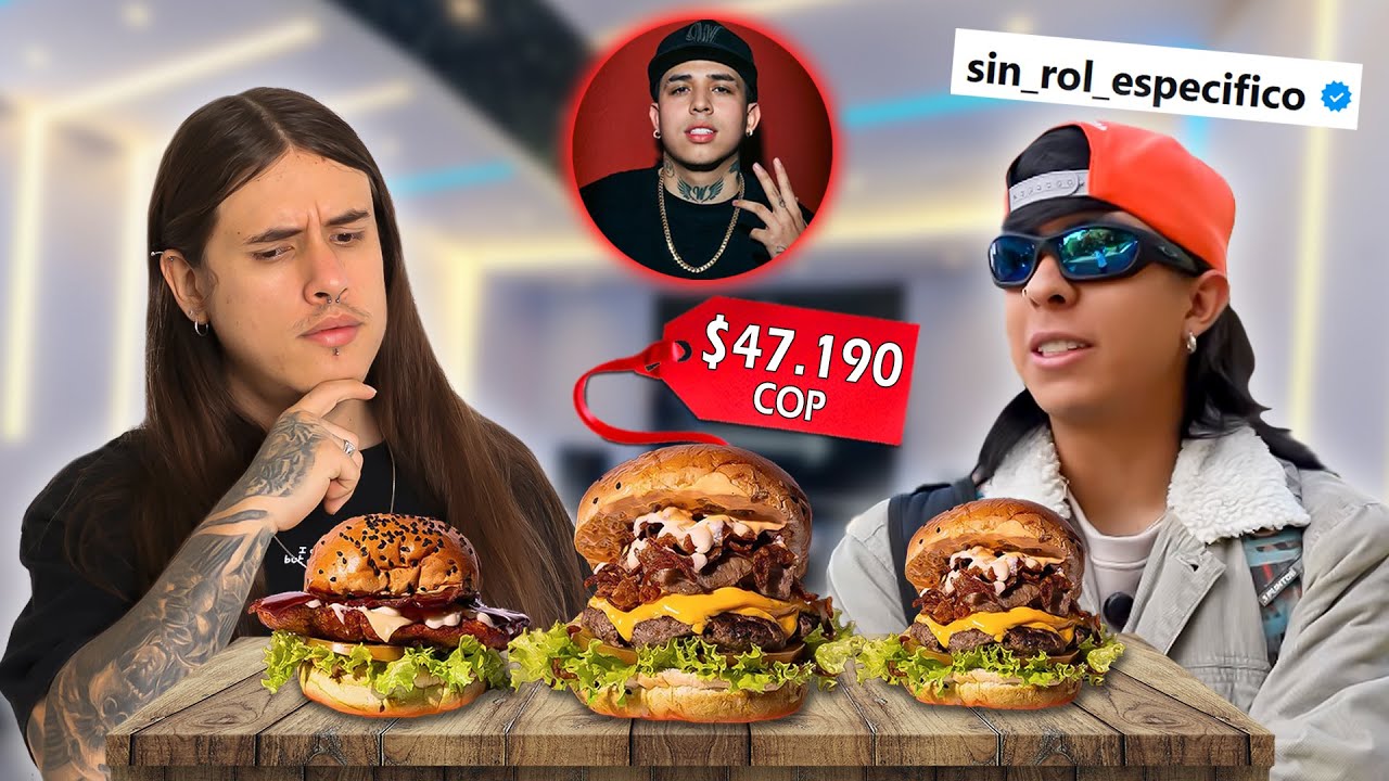 PROBANDO TODAS LAS HAMBURGUESAS de WESTCOL con @Sin rol especifico @El Gordo @Elfoquita 🍔🔥