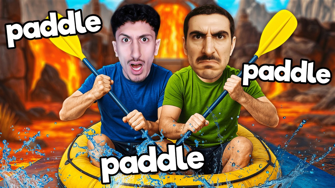 I Tried the HARDEST Co-op Game.. (Paddle Paddle Paddle)