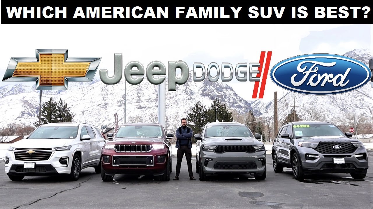 2023 Chevy Traverse VS Jeep Grand Cherokee L VS Dodge Durango VS Ford Explorer: Which SUV Is Best?