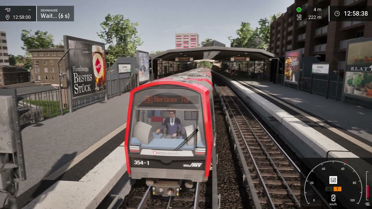 [DT5]  “Line Closure” (Subway Sim Hamburg Scenario # 1).