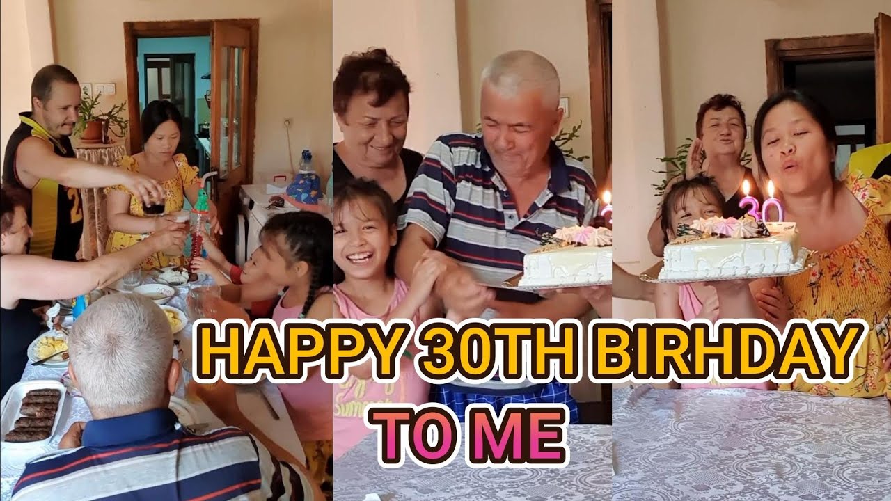 NAG CELEBRATE NG 30TH BIRTHDAY KASAMA ANG PAMILYA Thank You God