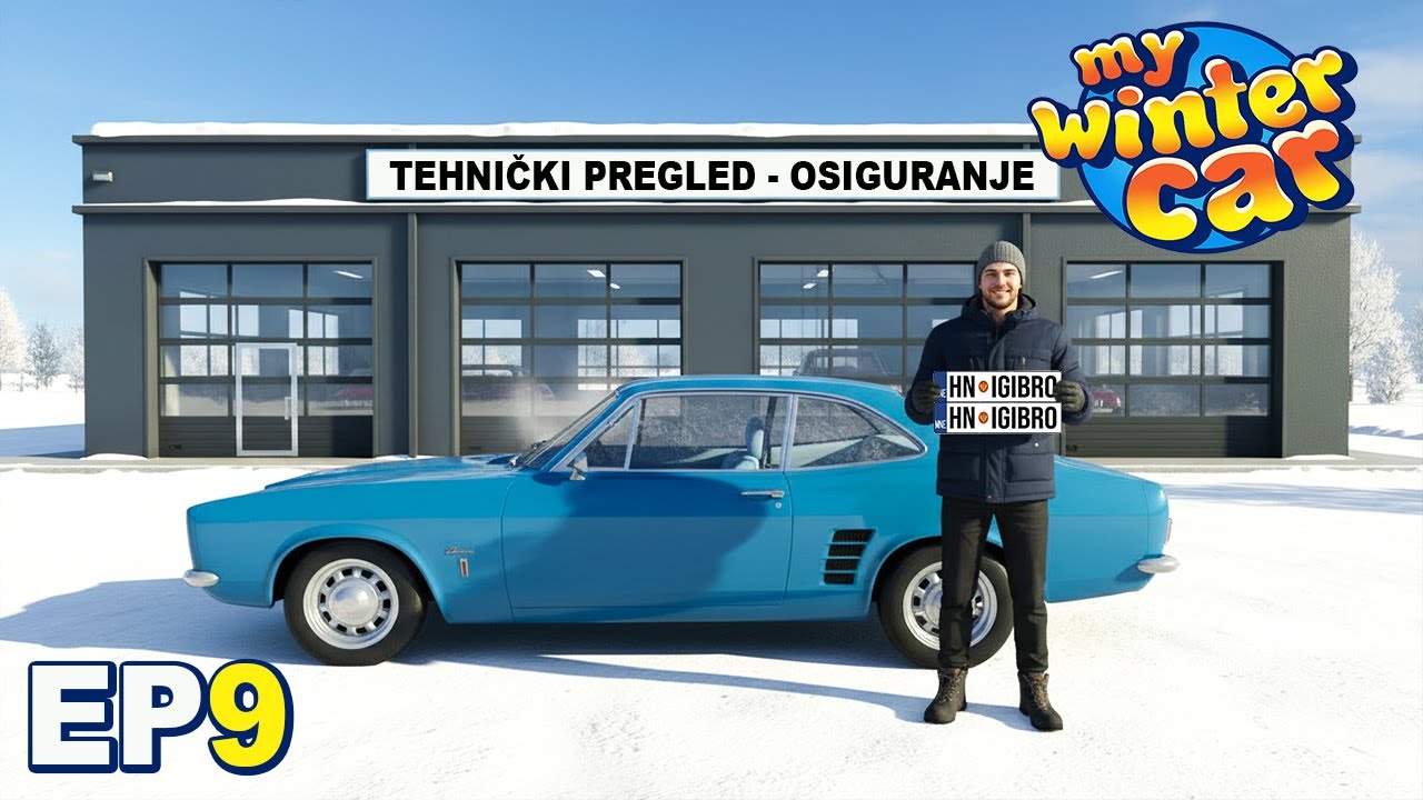 AUTO PROŠAO TEHNIČKI, TESTIRAM GA NA AUTOPUTU! *My Winter Car* EP9