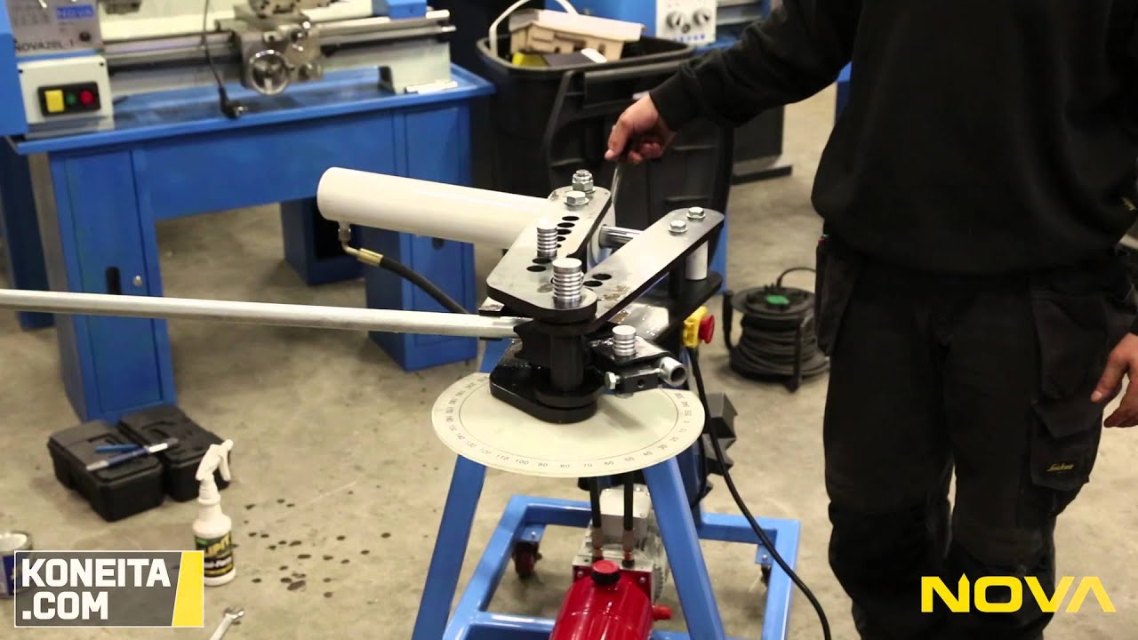 Nova TB-1000 Hydraulic Pipe Bender