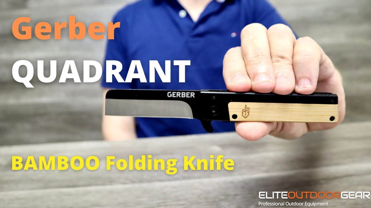Gerber QUADRANT | BAMBOO Clip Folding Knife
