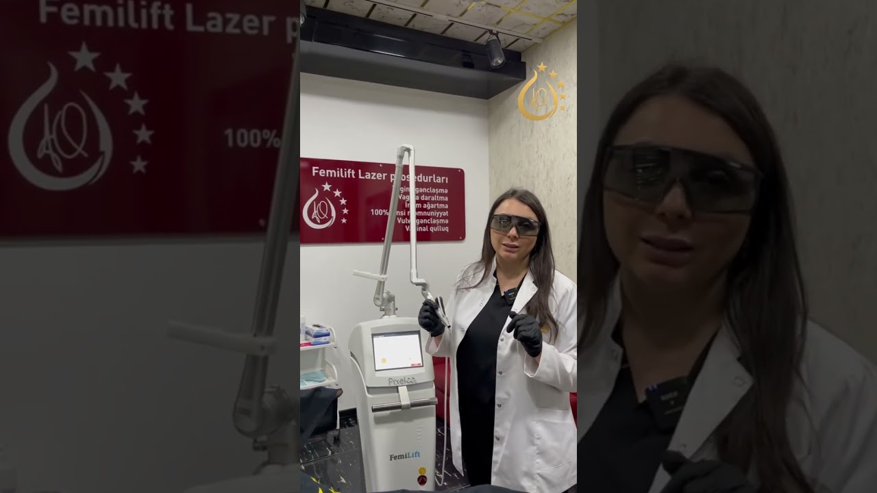 Femilift lazerlə Eroziyaların yandırılması