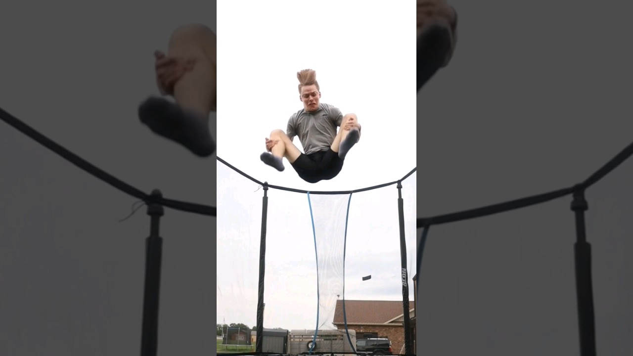 FUNNY Trampoline FAILS!😳😱 #flips #viral #shorts #trampoline