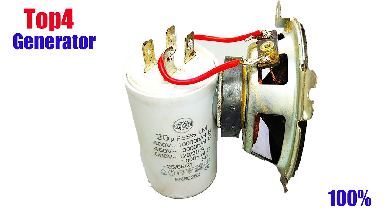 Top 4 Generator 220V Free Energy Generator Totaly 900000KW At Maker10m
