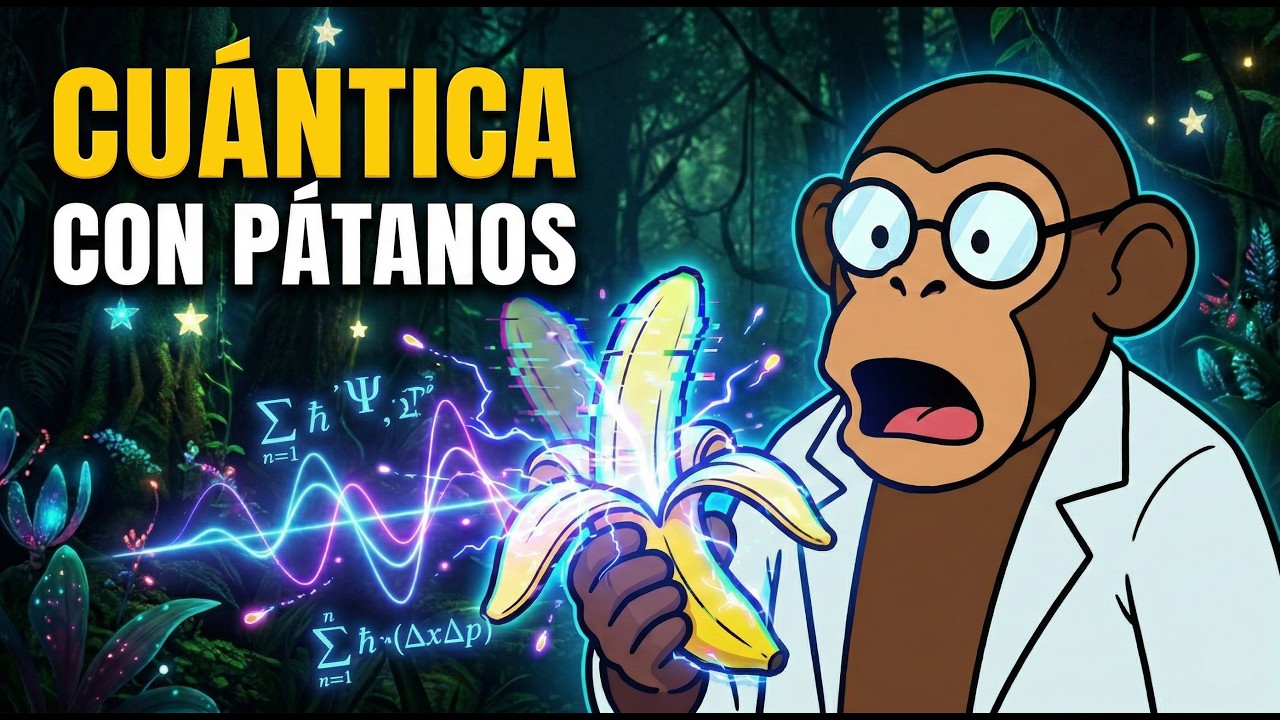 FÍSICA CUÁNTICA explicada con PLÁTANOS 🍌🐒