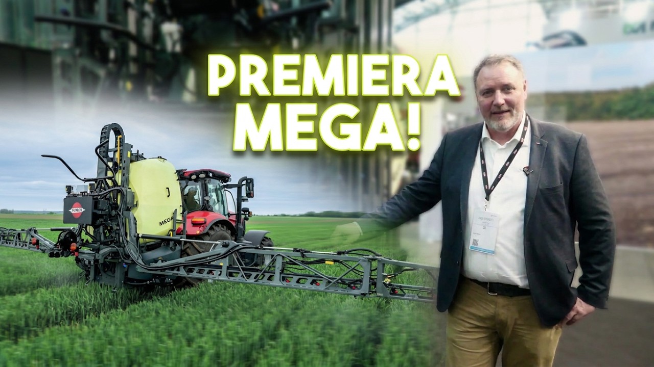 Opryskiwacz Hardi Mega na wystawie Agrotech w Kielcach