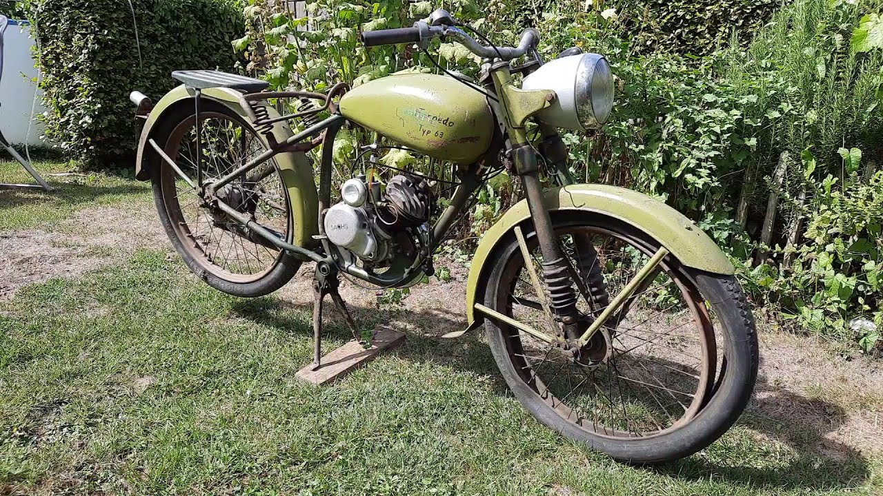 1938 Sachs 98cc motorcycle project start, help needed!