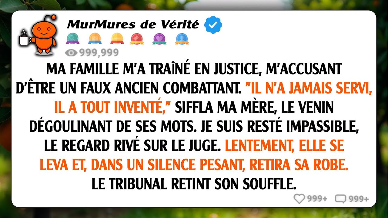 Ma famille m'a intenté un procès, me traitant d'imposteur : je me serais faussement fait passer pour