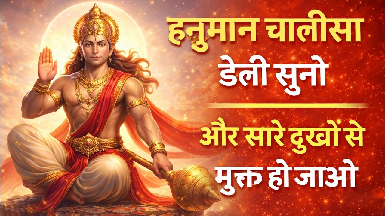 हनुमान चालीसा | Hanuman Chalisa Full Lyrics | शक्तिशाली भक्ति गीत 2026