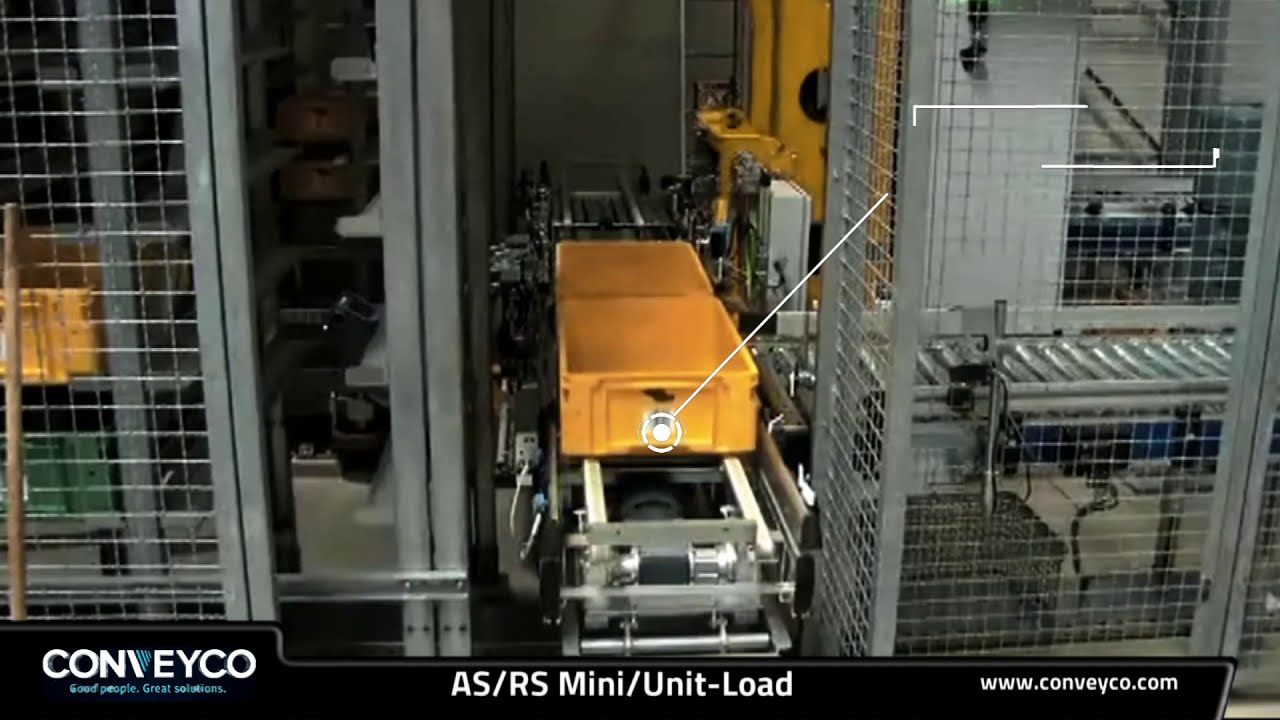 Mini-Load Automated Storage & Retrieval System  AS/RS - Conveyco