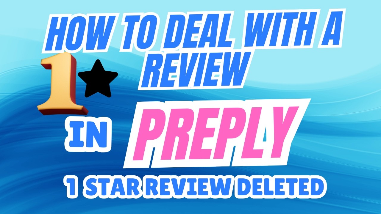 ONE STAR REVIEW IN PREPLY | DELETED | WHAT DID I DO? | 2026