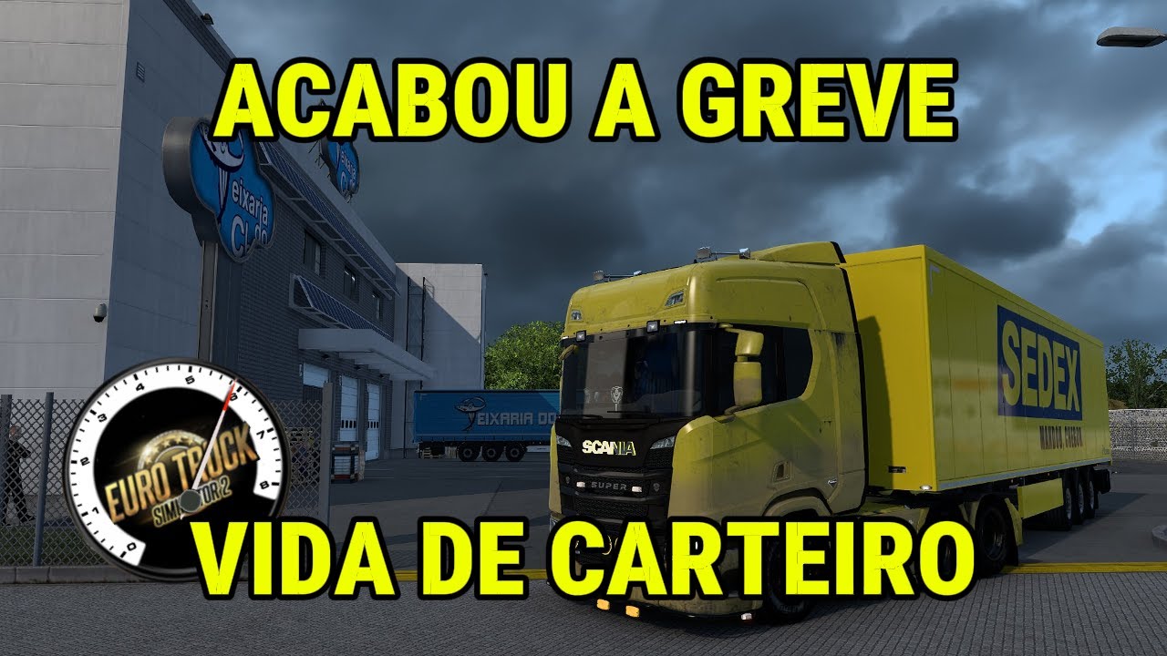 ETS2 VIDA DE CARTEIRO PRIMEIRO FRETE DE 2026