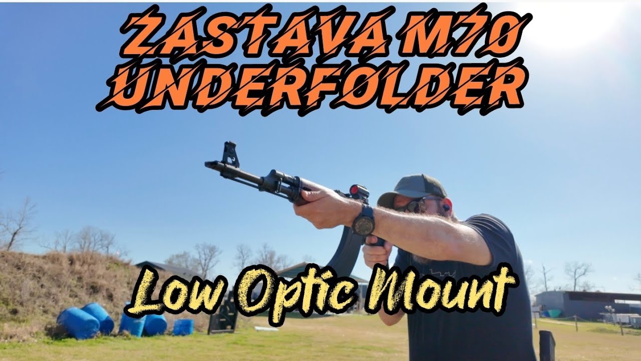 Новое крепление Zastava M70 Underfolder Low для оптики.