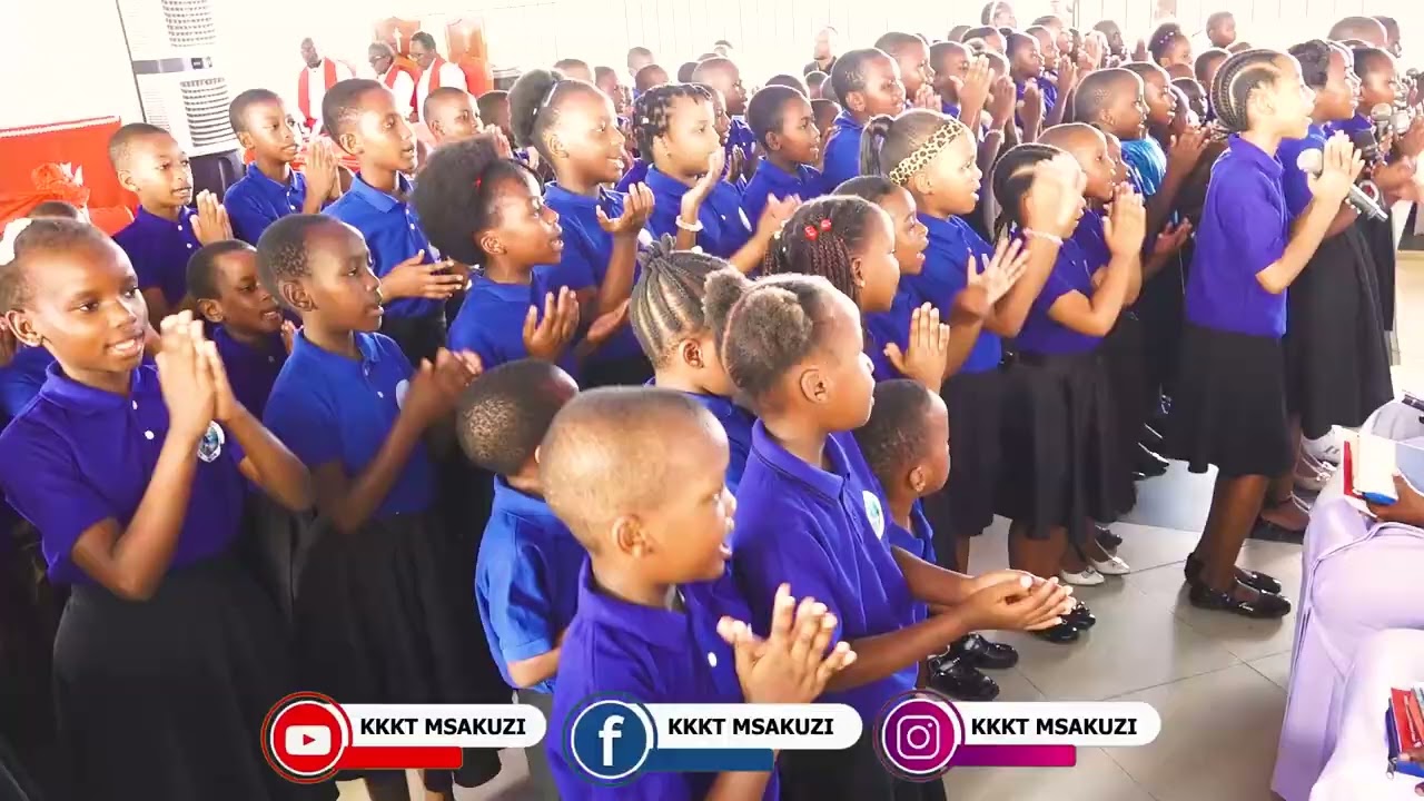 KWAYA YA WATOTO KKKT MTAA WA MSAKUZI.