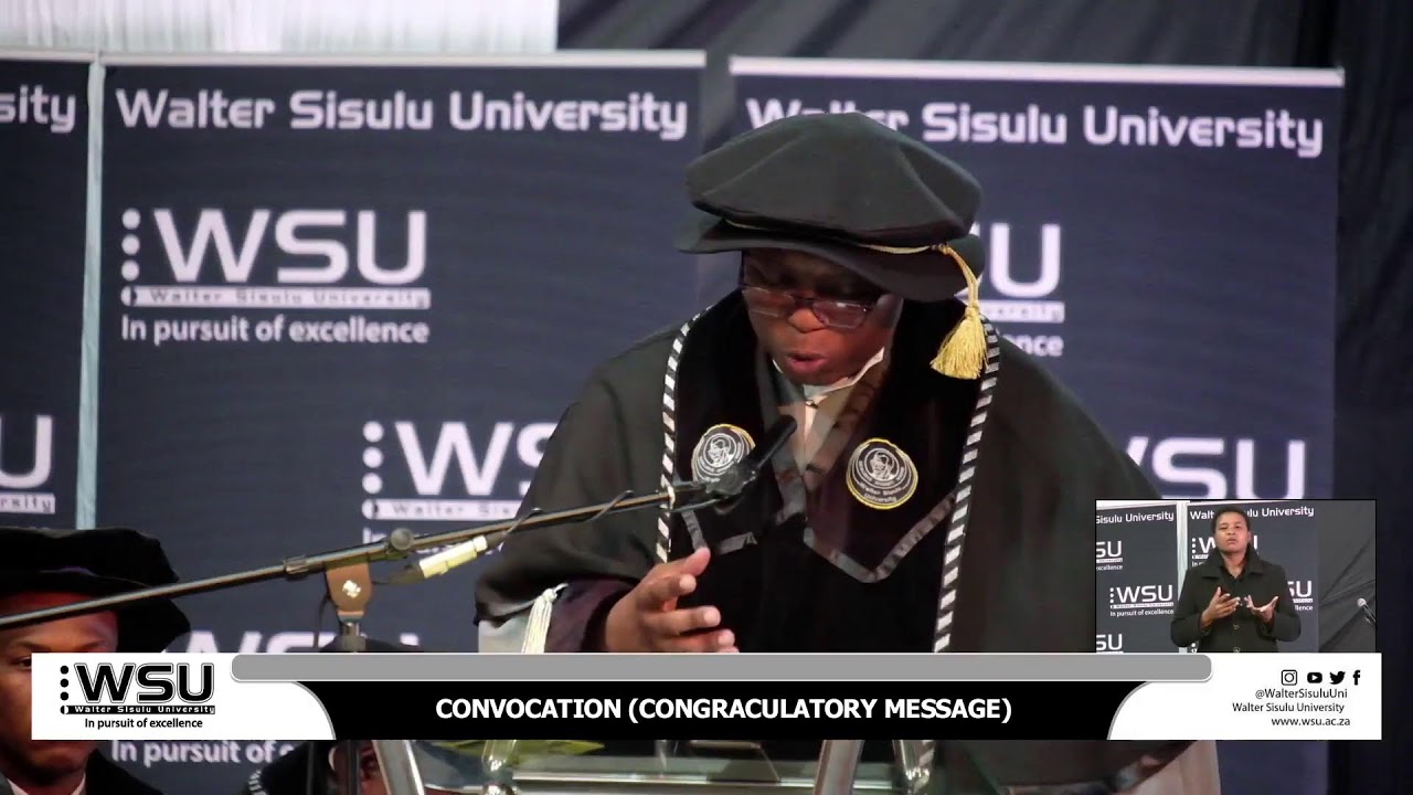 WSU Graduation Ceremony May 2022-Buffalo City Day 2 Afternoon