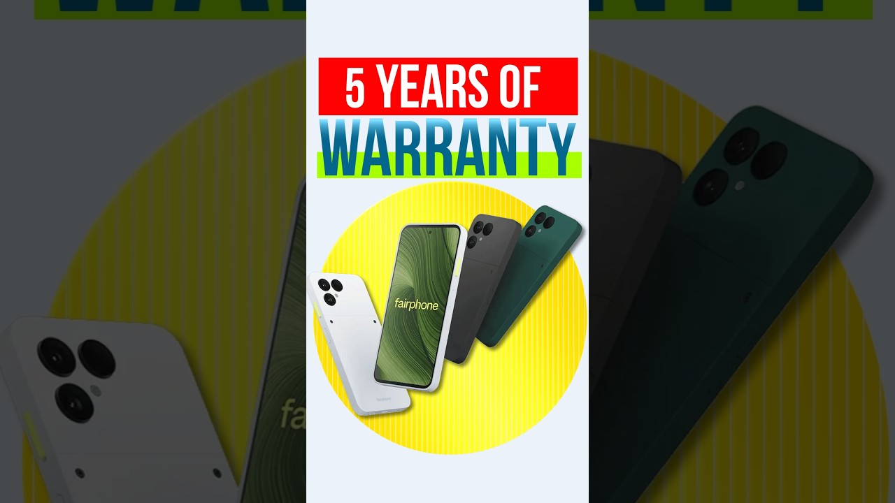 The Phone with 5 Years of Warranty 🤯 Fairphone 6