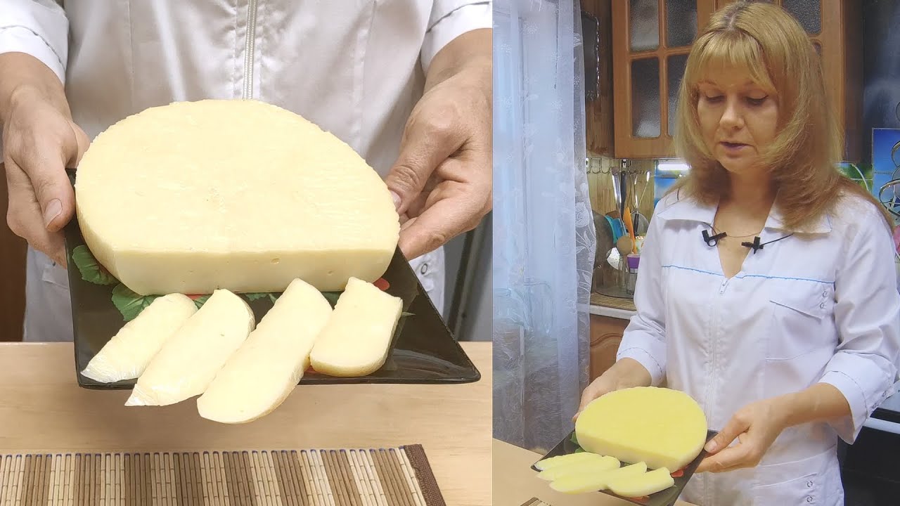 Домашний сыр твердый на сковороде – вкусно, полезно и просто.