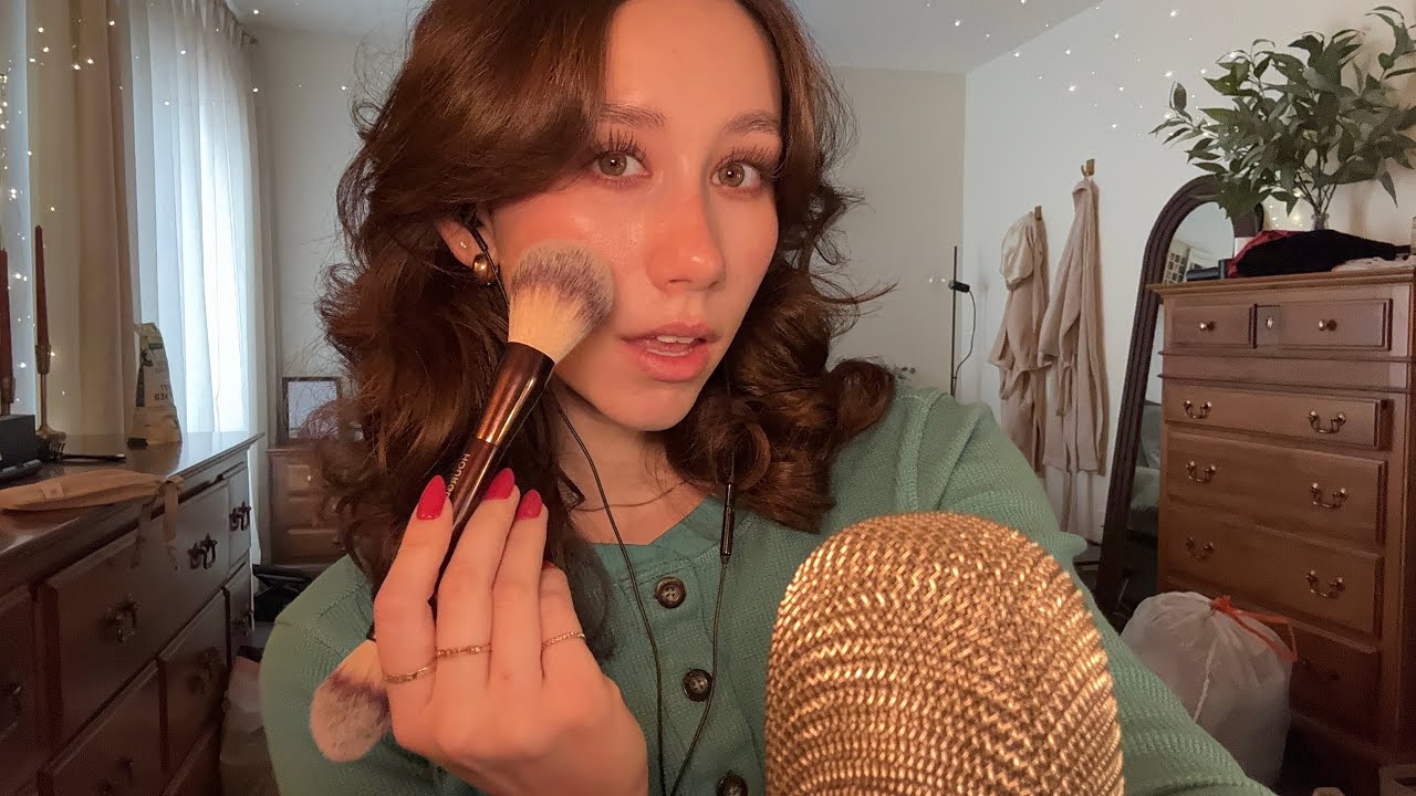 ASMR | Doing My Makeup GRWM