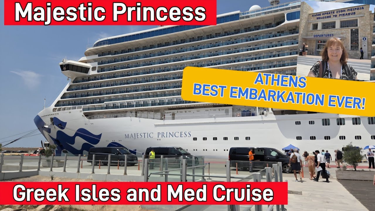 Majestic Princess — Круиз по греческим островам и Средиземному морю: Эпизод 1, Афины, день посадки