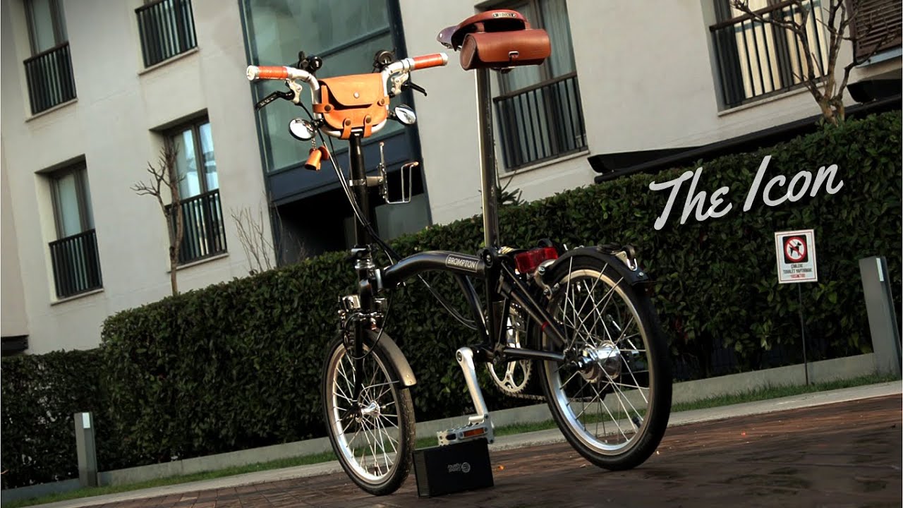 Brompton M6L - The Iconic Folding Bike