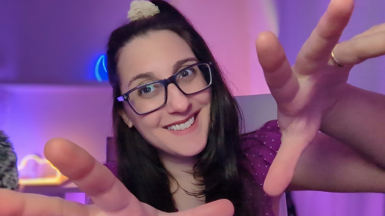 ASMR REPEATING YOUR NAME + EXTREMELY SENSITIVE LAYERED SOUNDS + HAND MOVEMENTS