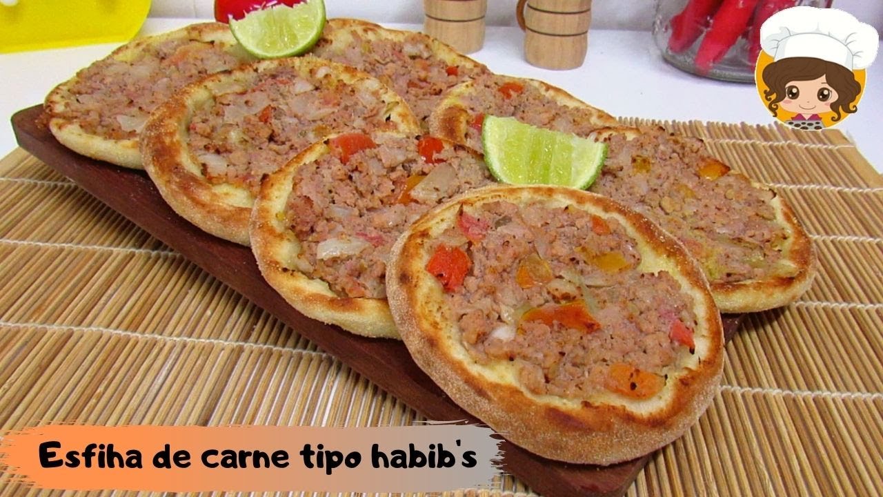 ESFIHA ABERTA MAIS FÁCIL QUE JÁ FIZ -   MIL DELICIAS NA COZINHA