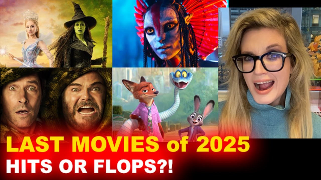Top Ten Movies 2025?! Wicked for Good, Avatar 3 Fire & Ash, Zootopia 2 - Hits or Flops?!