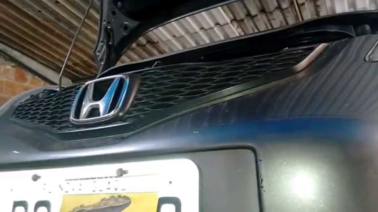 Honda fit no elevador revisão